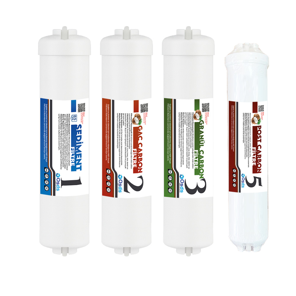 Osds İnline Filtreler + Post Carbon Filtre