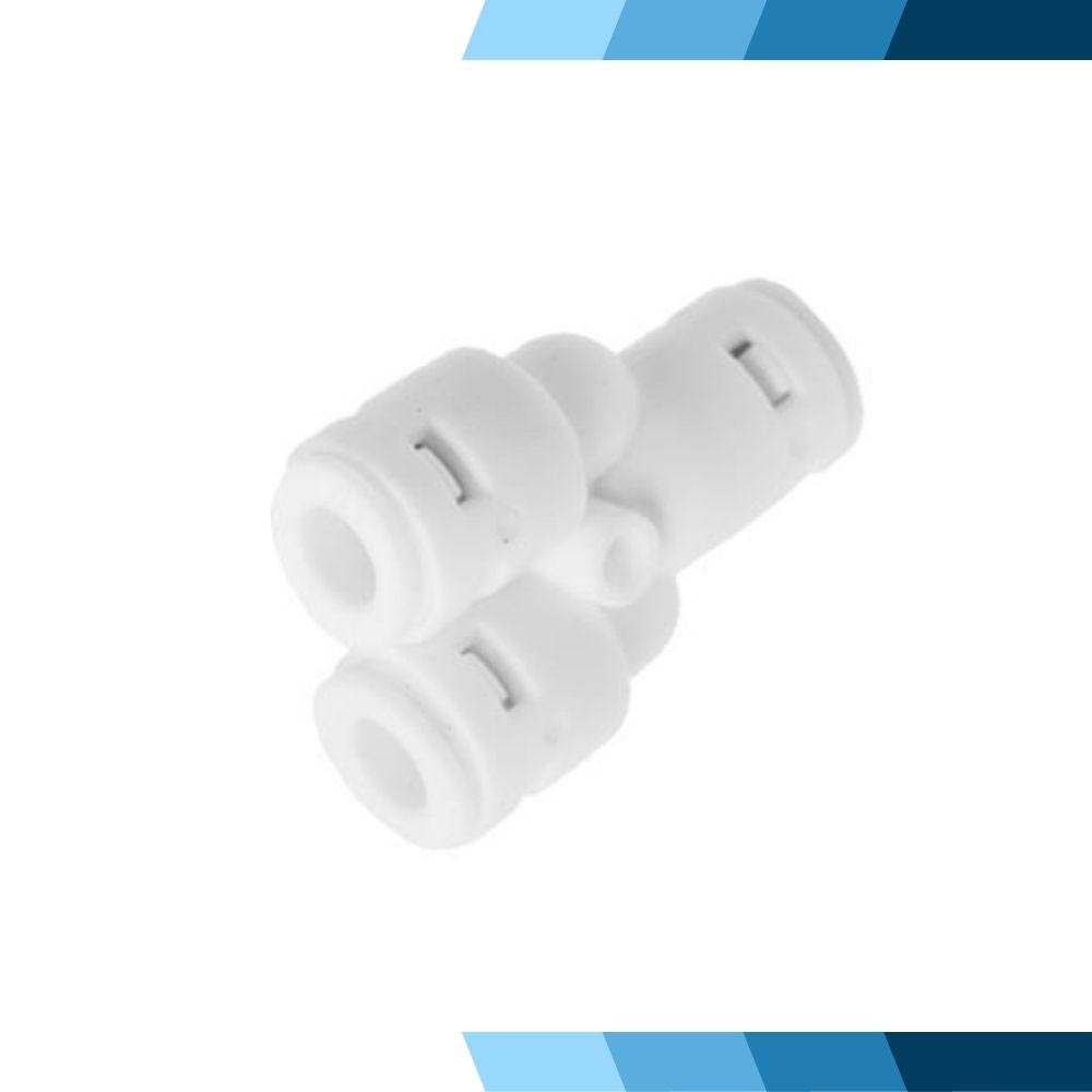 Çift Yollu Y Dirsek 10'lık(3/8") Hortum Çoğaltıcı, Çatal