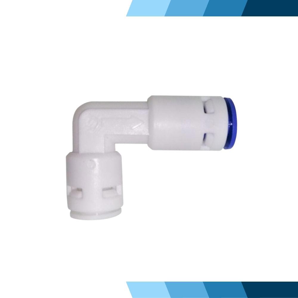 Quickli Dirsek Çek Valf (Check Valve) Vana Membran Çıkışı