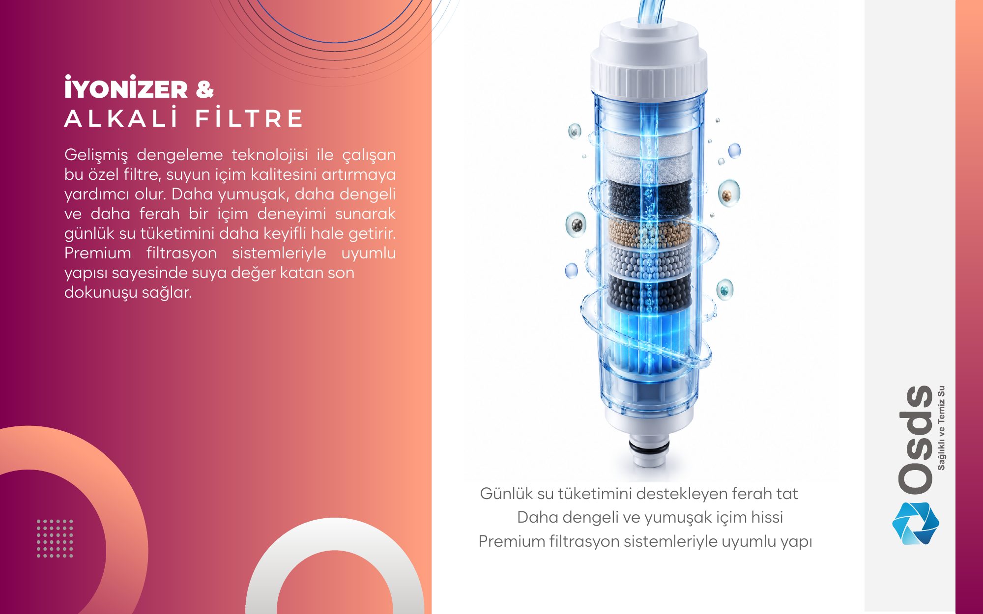 Yatay Ekranlı Quantum Dijital Su Arıtma Cihazı ürün kartı — sayfa 5